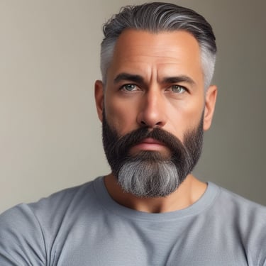 A human brain model is floating against a soft, abstract white background with curved, ribbed structures. The brain is illuminated with a warm, glowing hue, highlighting its intricate surface details.