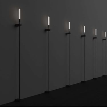 CRONEK Lanza: Lámparas de pie o pared minimalistas con luz vertical