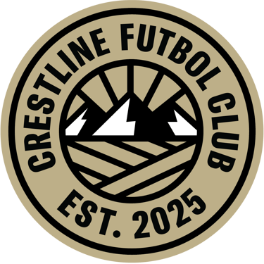alt="Crestline FC crest logo (Est. 2025)"