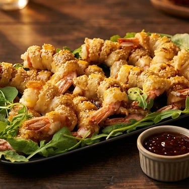 Mediterranean recipe for Shrimp bites