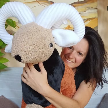 Peluche Léon le mouflon