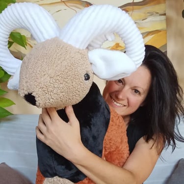 Peluche Léon le mouflon