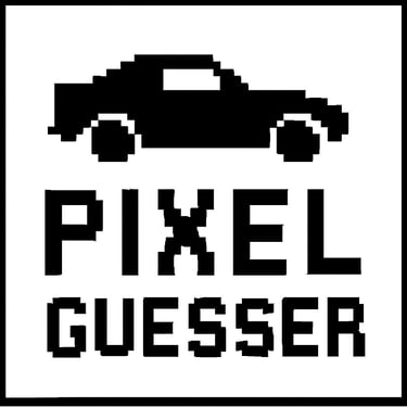 pixel guesser, guess the car from a close up image
