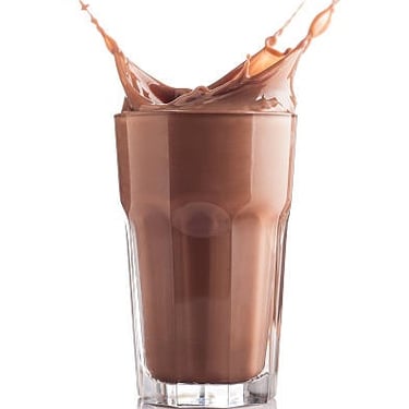 vaso-chocolate batido Bar El Tambucho Jerez