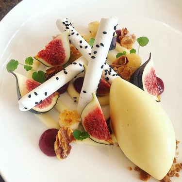 Dessert gatsronomique figue