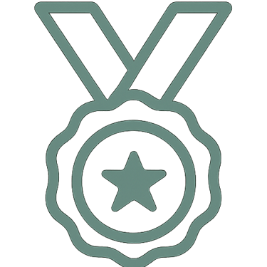 Transformer votre stress - Transformation durable représentée par une médaille