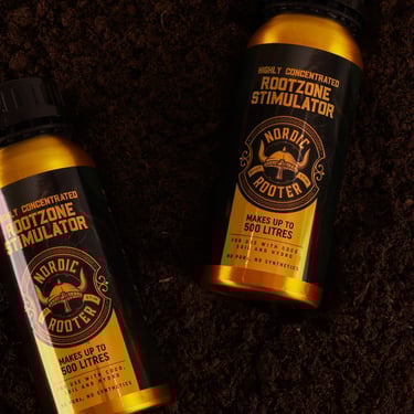 Nordic Rooter 250ml on soil.