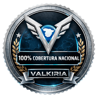 Cobertura Nacional Valkiria Elite Global service