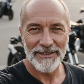 homem de barba branca