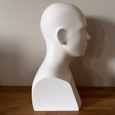 PROFIL TETE BUSTE BLANCHE PRINT 3D
