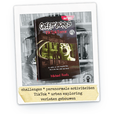 Polaroid van het boek TikTokTerror van Michael Reefs