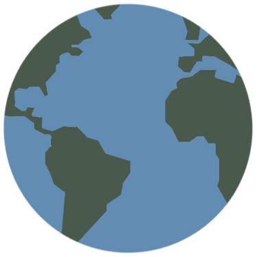 a globe 