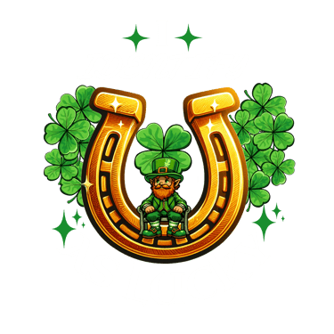 a st patrick's day card with a lepreite