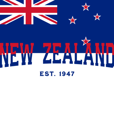 a flag of new zealandia with the flag of new zealand