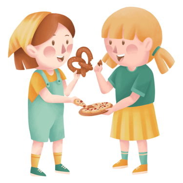Children Sharing