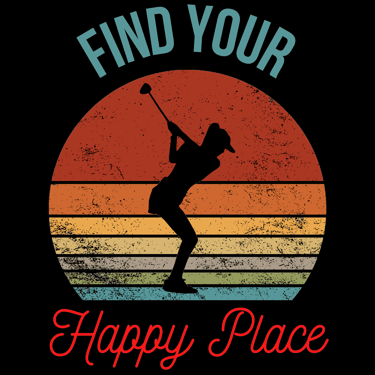 a man holding a golf club and a golf ball