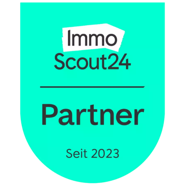 Ein Gütesigel von Immoscout24 - verifizierter Immoscout Partner