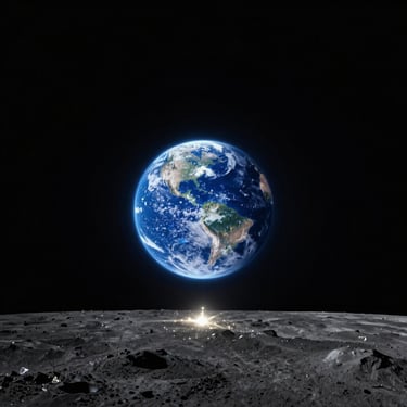 AgiTerA Identity: Sovereign quantum structure in void, representing INTERPLANETARYNAMING.COM