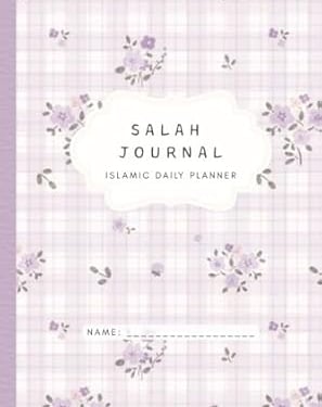 salah journal pastel purple for girls and muslims