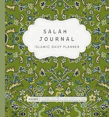 salah journal in green medina rawdah