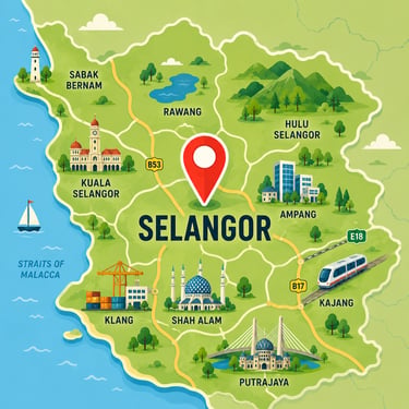 selangor, outskirt, hulu langat, klang valley, billboard, ooh