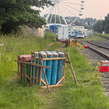 Feuerwerk Beispiele Großveranstaltung Saarland