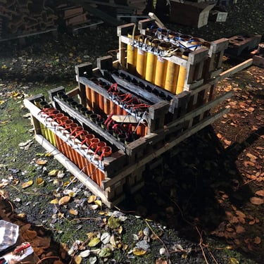 Profi Feuerwerk Saarlouis Technik Aufbau