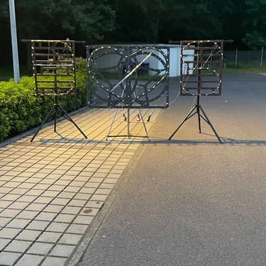 hochzeitsfeuerwerk aufbau lichtbild herz saarland