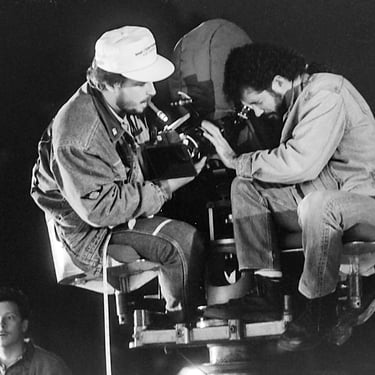 Russell Blair crane shot