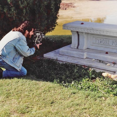 Russell Blair Clandestine Film Shoot in Hollywood Memorial Cemetery