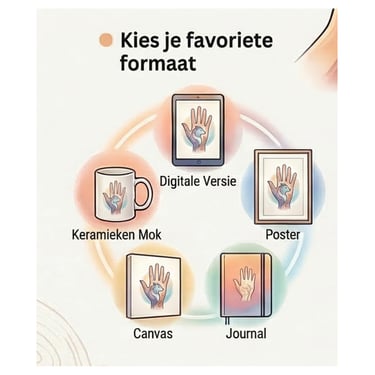 Opties producten gepersonaliseerde handtekening