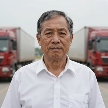 man standing near balcony
