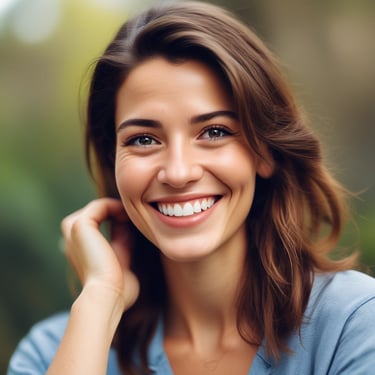 A serene morning scene with a steaming cup of vibrant green matcha tea on a wooden table.
