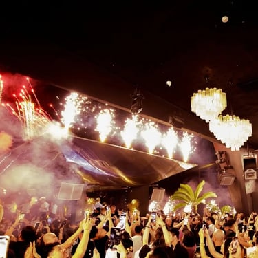 Zion Sky Lounge & Dining Ho Chi Minh Vietnam Saigon Fireworks sparkles display upon request 