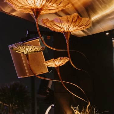 Zion Sky Lounge & Dining Ho Chi Minh Vietnam Saigon Warm light decorations overhead