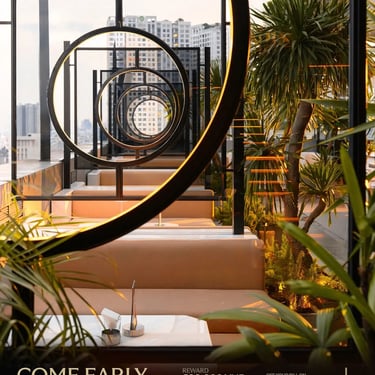 Zion Sky Lounge & Dining Ho Chi Minh Vietnam Saigon Dining Area Reward if clients come early