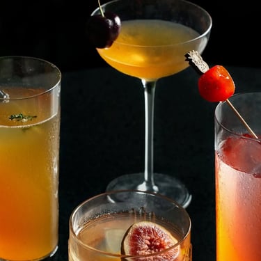 Zion Sky Lounge & Dining Ho Chi Minh Vietnam Saigon 4 cocktails in image