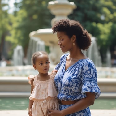 Photo of a man examining a prototype on a workbench surrounded by tools and sketches.