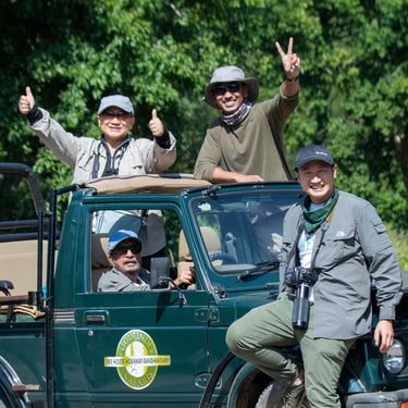 Book your luxury private safari in Central India national park with Ashish Tirkey