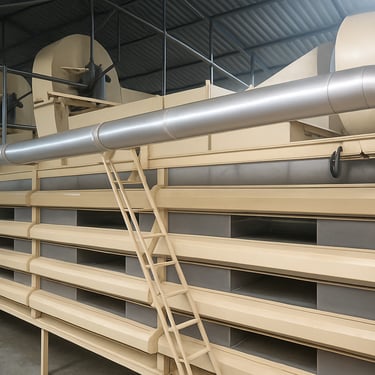 Controlled belt feeding system for sliced onions before drying