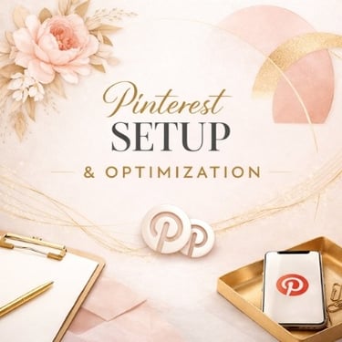Pinterest Setup and Optimization by Lily Bloomington