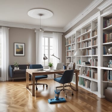 Bright living room with modern inventory