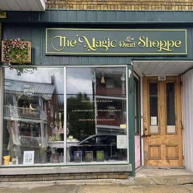 The Magic Dwarf Shoppe in Vankleek Hill, Ontario, owned by award-winning author K.T. Anglehart