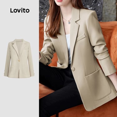 blazer feminino e elegante na lovito shopee