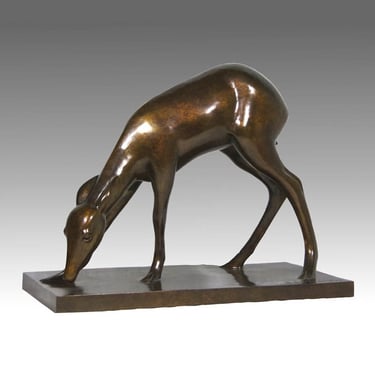 Armand Petersen - Antilope broutant Grande