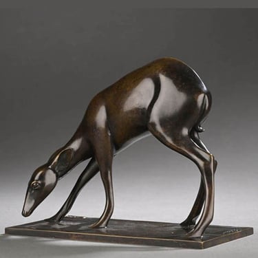 Armand Petersen - Antilope broutant Petite