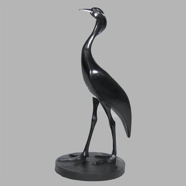 Armand Petersen - Grue cendrée grandeur nature