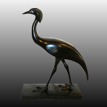 Armand Petersen - Grue cendrée - taille intermédiaire