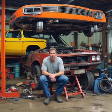 man standing near balcony