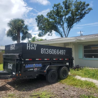 6x12 Dumpster Trailer Rental Tampa